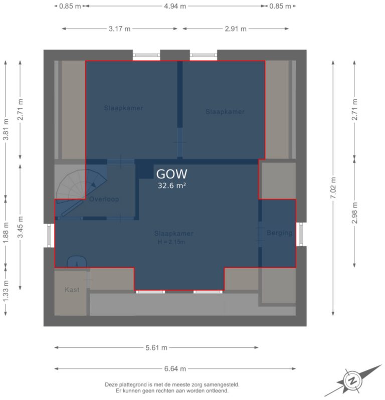 206_Eerste verdieping - markings