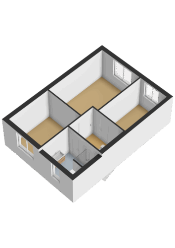 208_Eerste verdieping - 3D