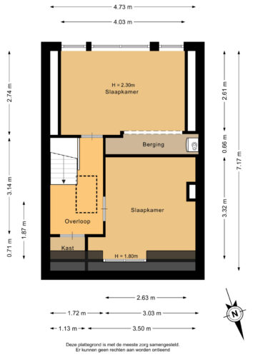 Tweede verdieping - 2D
