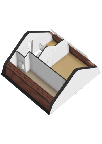 Tweede verdieping - 3D