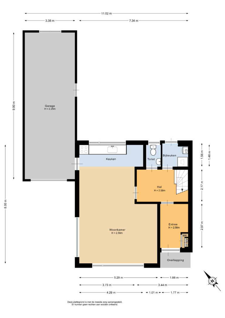 201_Begane grond - 2D