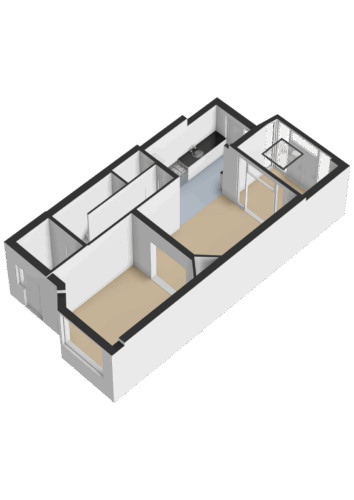 202_Begane grond - 3D
