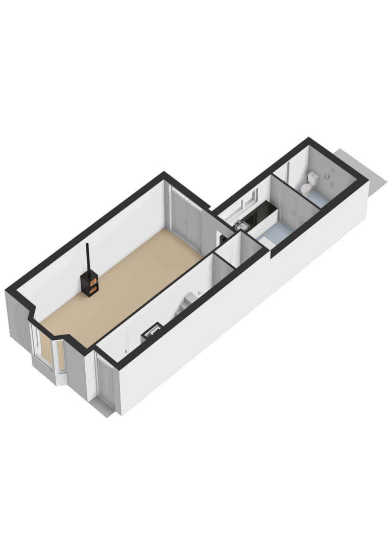 202_Begane grond - 3D