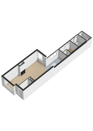 202_Begane grond - 3D