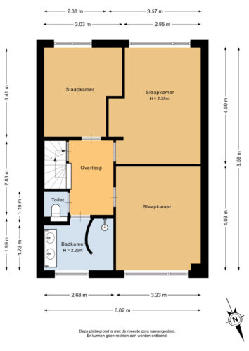 203_Eerste verdieping - 2D