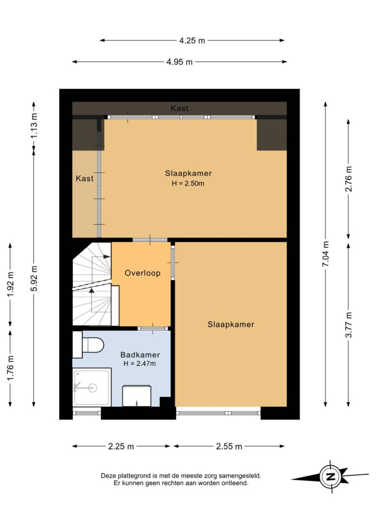 204_Eerste verdieping - 2D