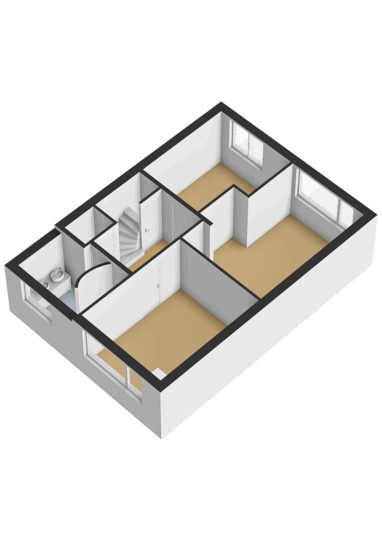 204_Eerste verdieping - 3D