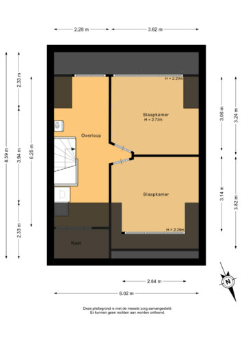 205_Tweede verdieping - 2D