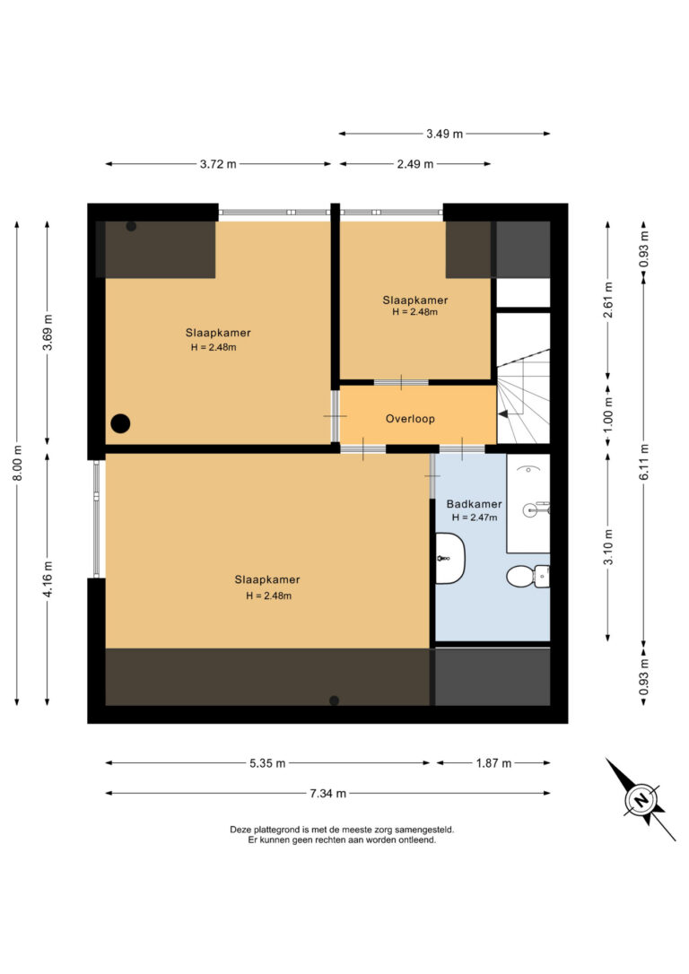207_Eerste verdieping - 2D