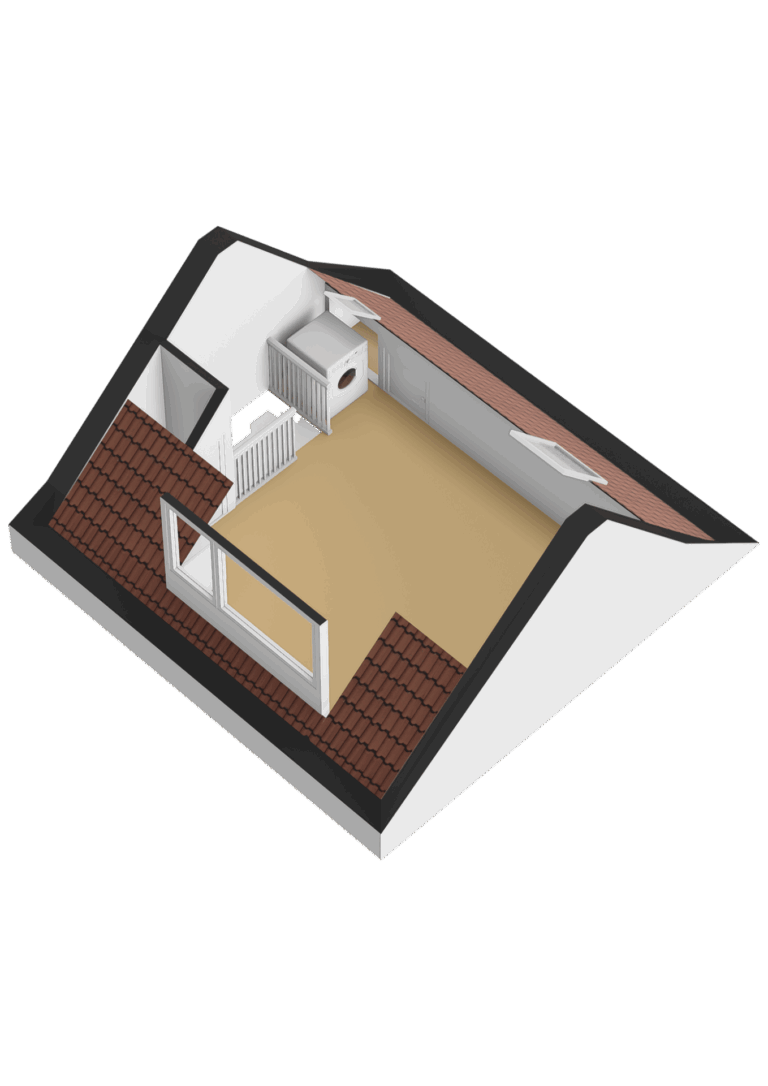 207_Tweede verdieping - 3D