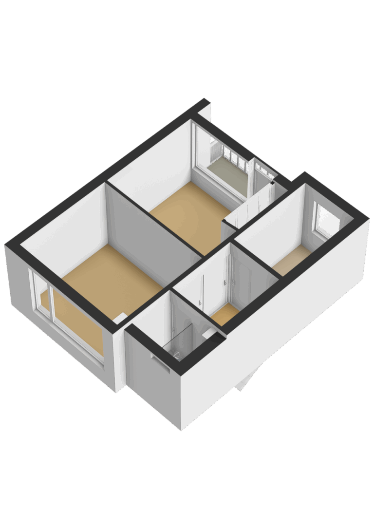 208_Eerste verdieping - 3D