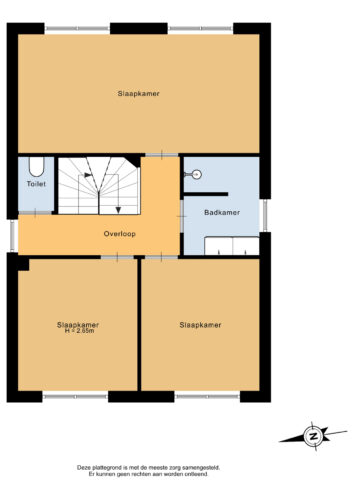 Eerste verdieping - 2D