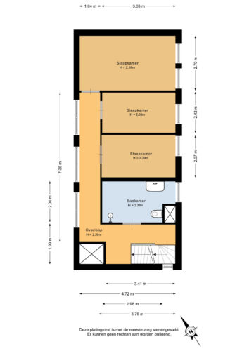 Eerste verdieping - 2D