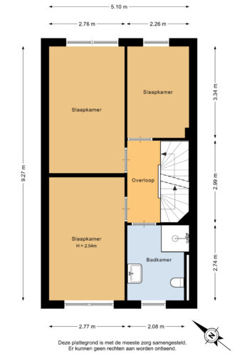 Eerste verdieping - 2D
