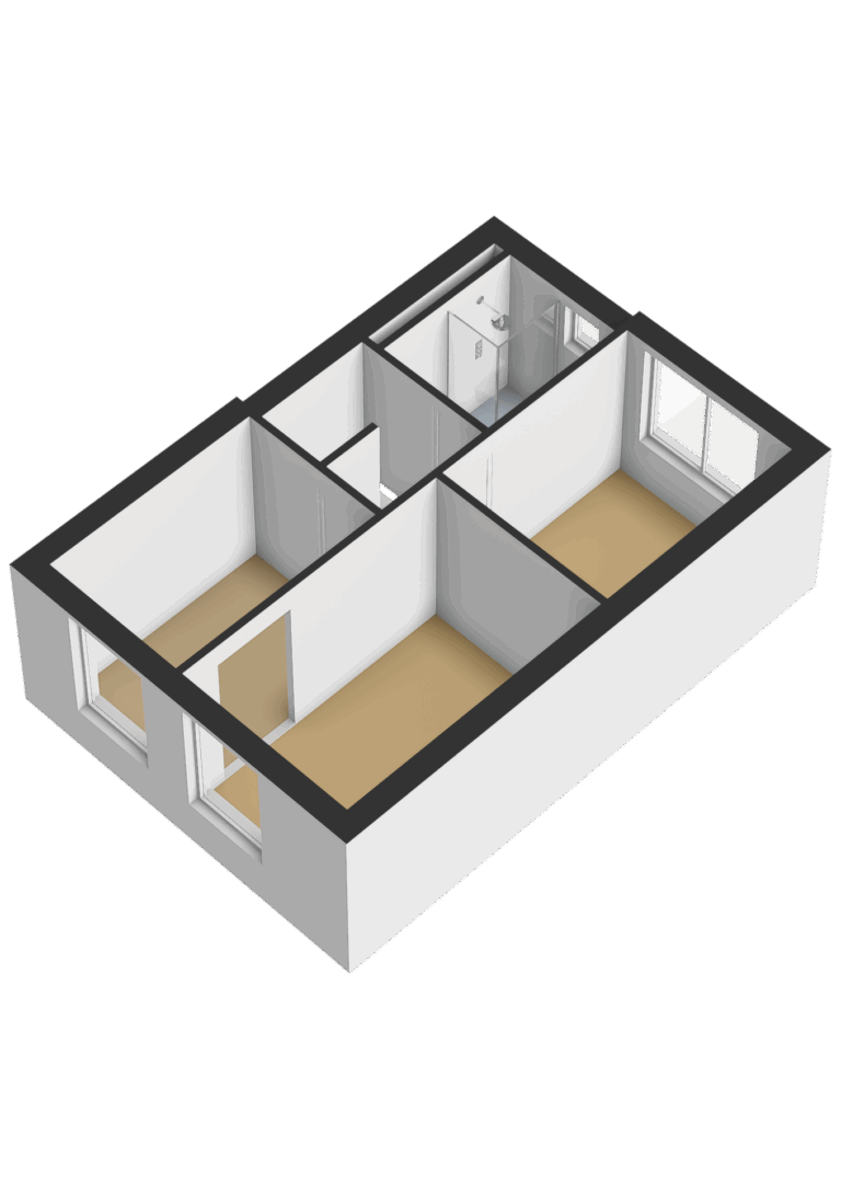 Eerste verdieping - 3D