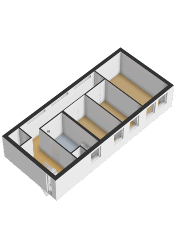 Eerste verdieping - 3D