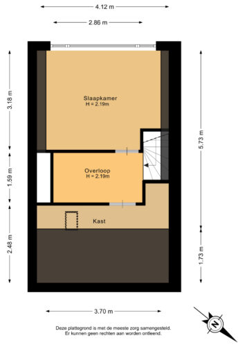 Tweede verdieping - 2D
