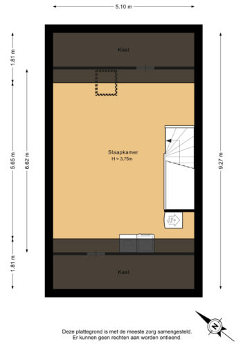 Tweede verdieping - 2D