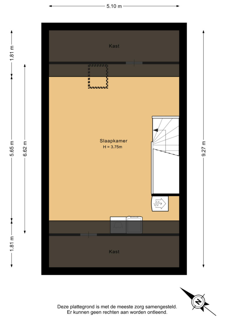 Tweede verdieping - 2D