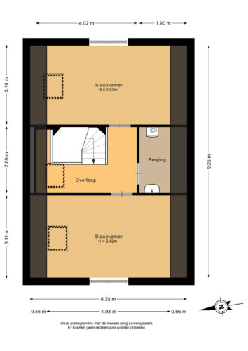 Tweede verdieping - 2D