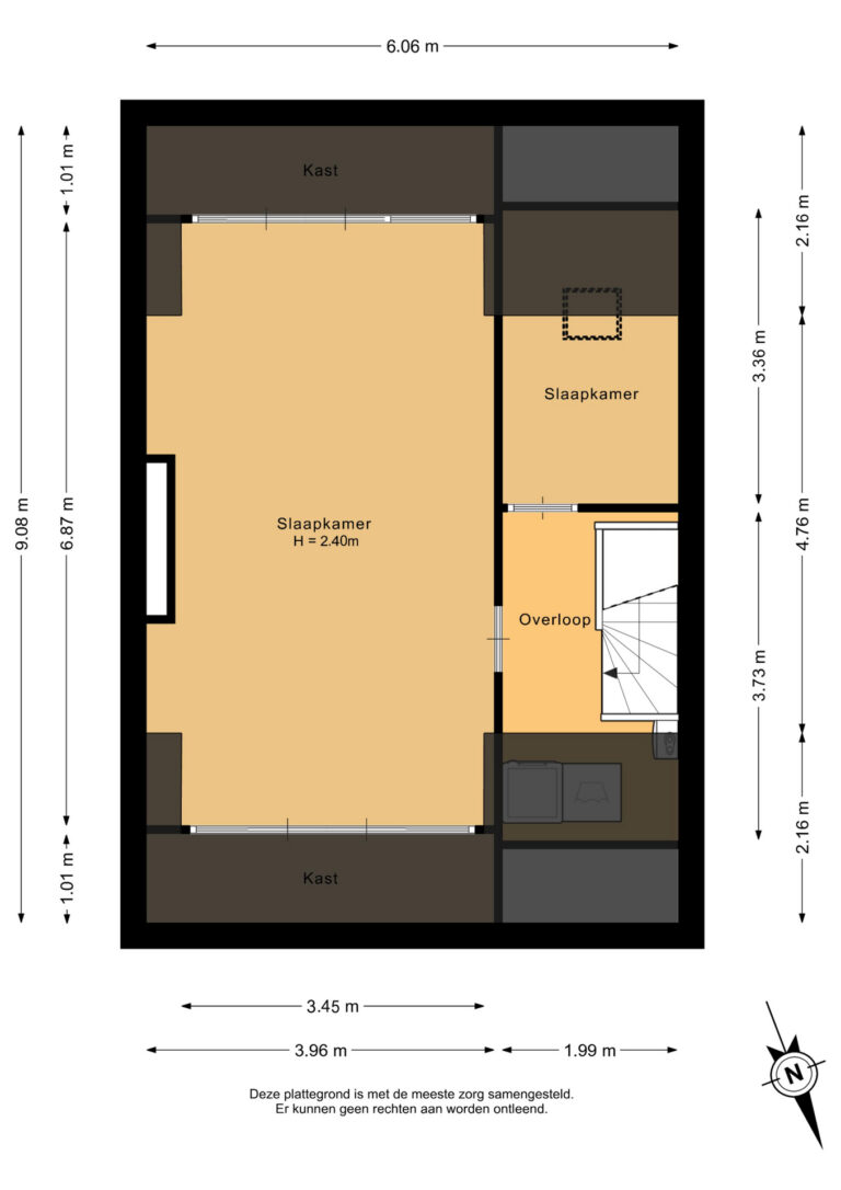 Tweede verdieping - 2D