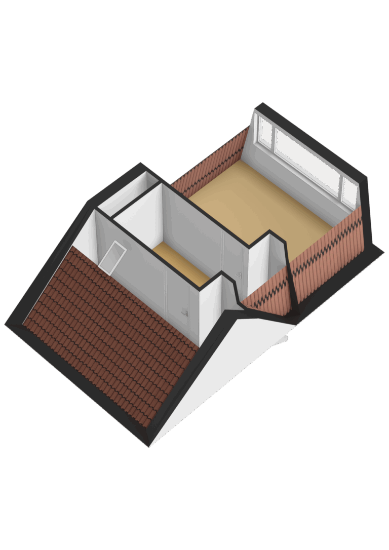 Tweede verdieping - 3D