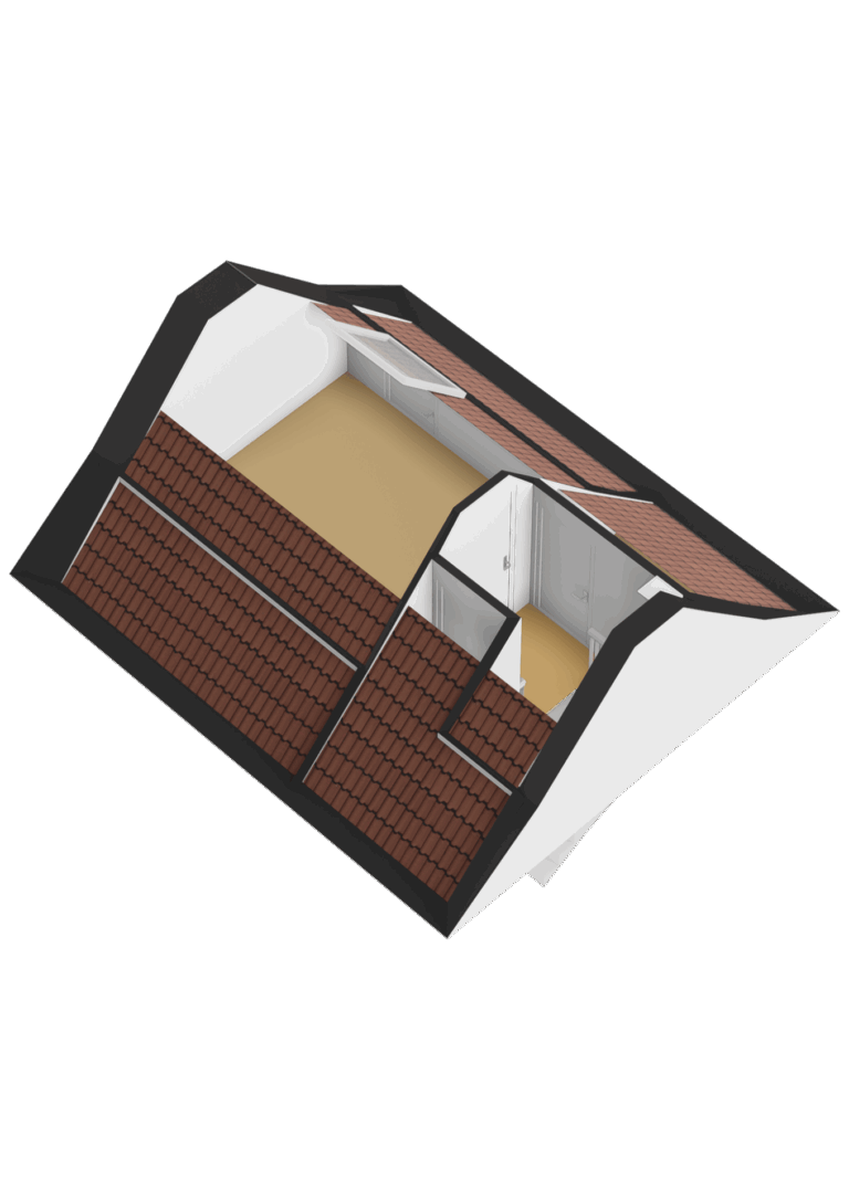 Tweede verdieping - 3D