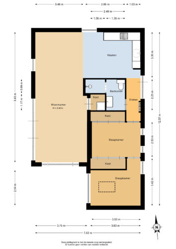 201_Begane grond - 2D