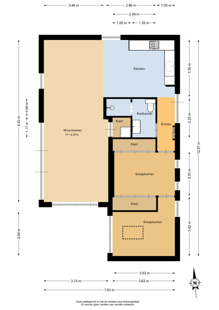 201_Begane grond - 2D