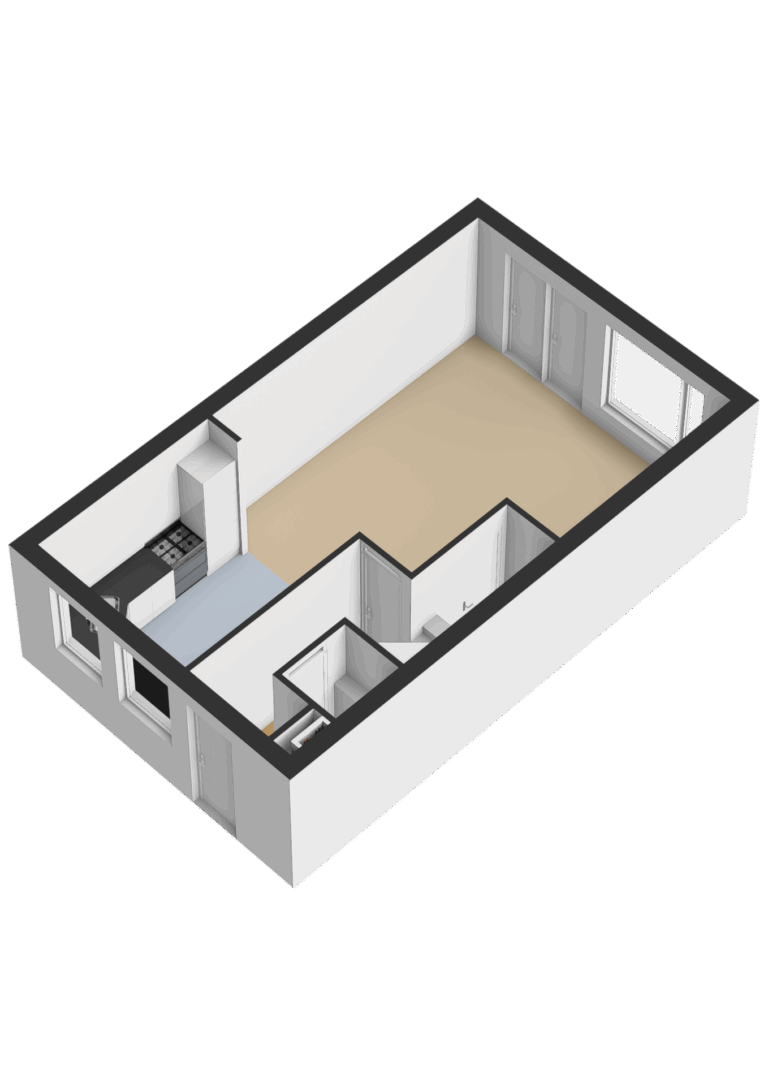 202_Begane grond - 3D