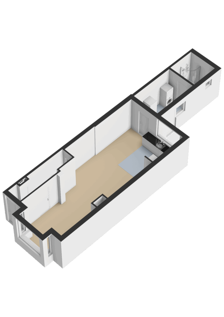 202_Begane grond - 3D
