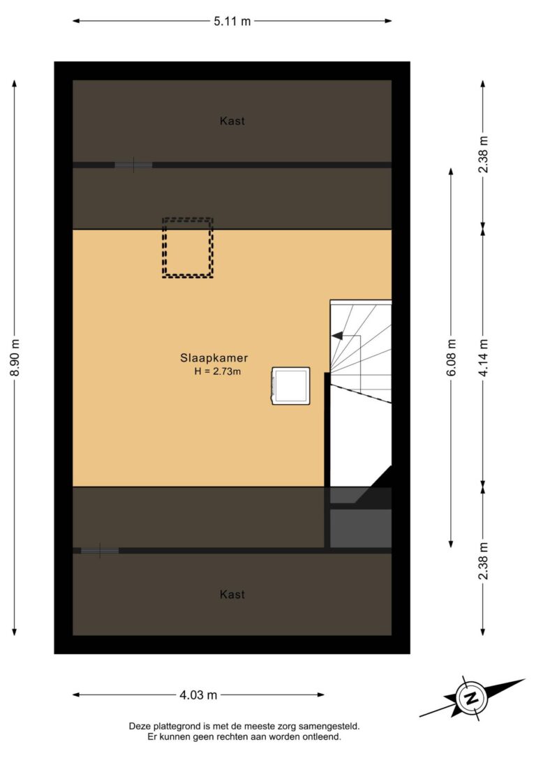 205_Tweede verdieping - 2D