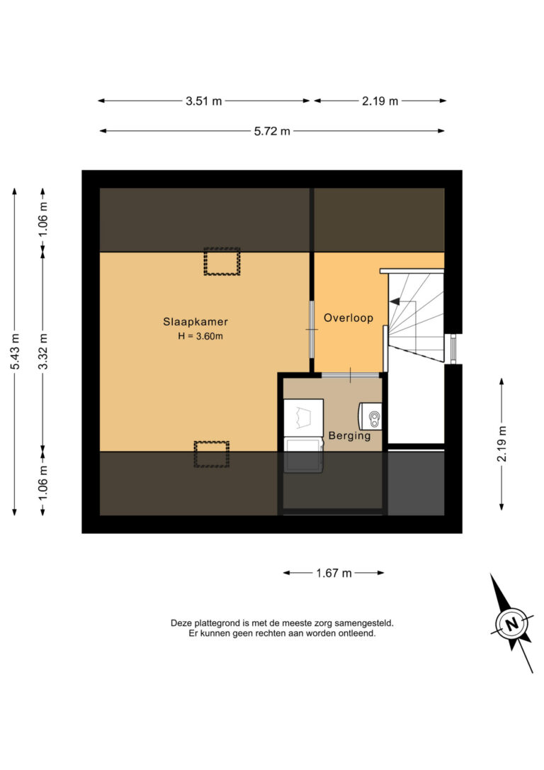Tweede verdieping - 2D