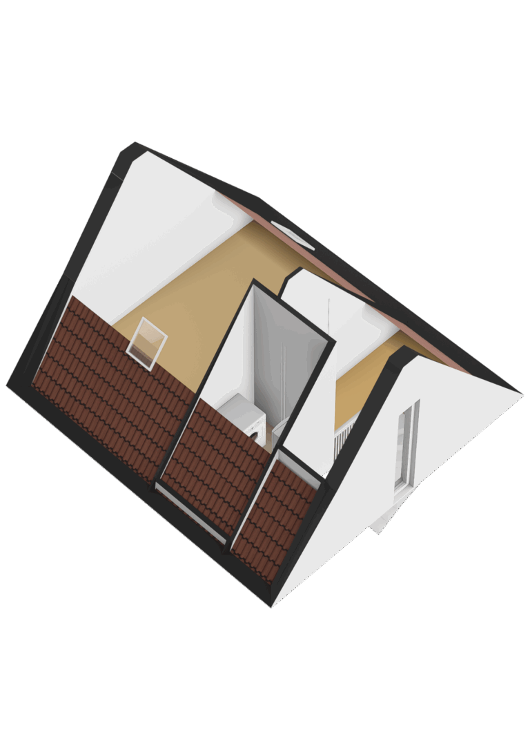Tweede verdieping - 3D