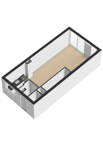 Begane grond - 3D