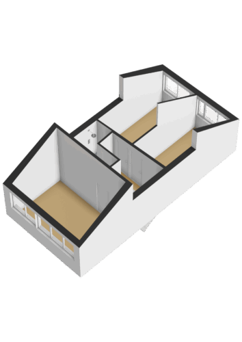 Eerste verdieping - 3D