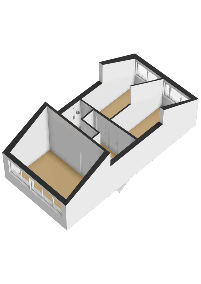 Eerste verdieping - 3D