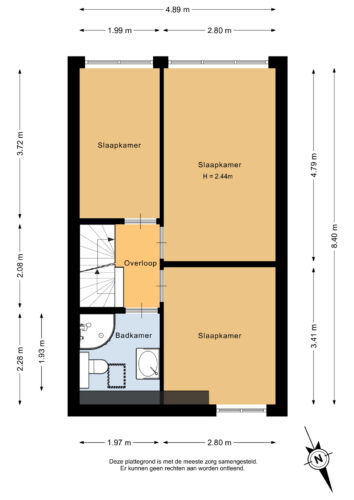 203_Eerste verdieping - 2D