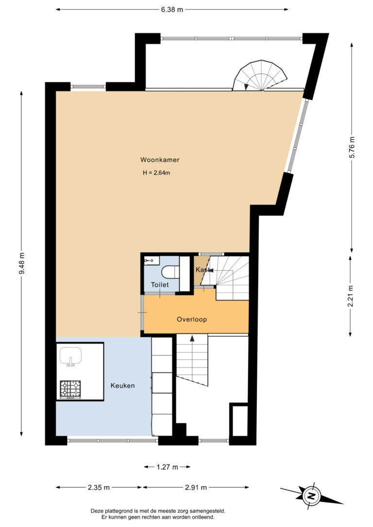 203_Eerste verdieping - 2D