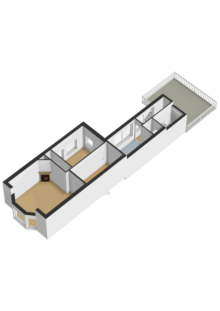 205_Eerste verdieping - 3D