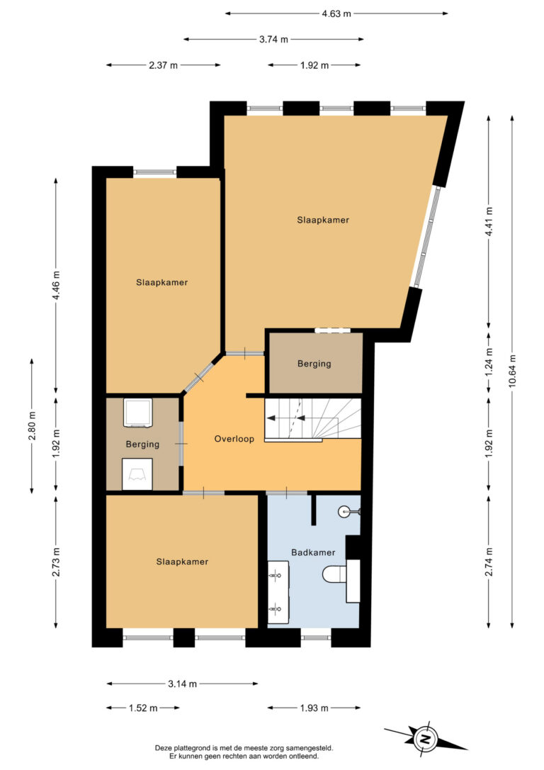 205_Tweede verdieping - 2D