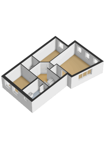 206_Tweede verdieping - 3D