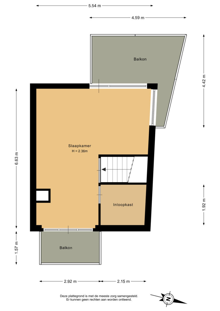 207_Derde verdieping - 2D