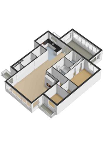 Appartement - 3D