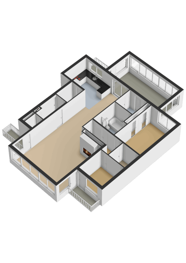 Appartement - 3D