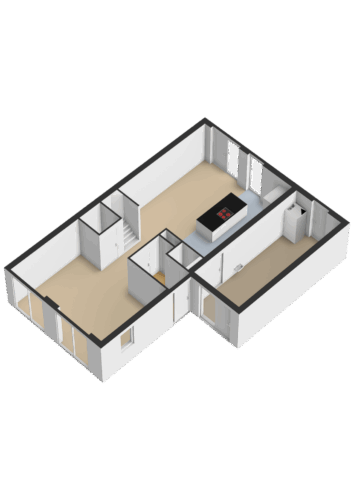 Begane grond - 3D