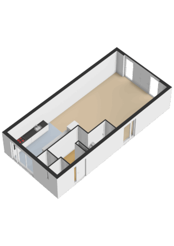Begane grond - 3D