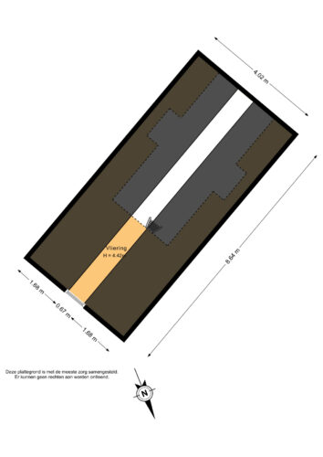 Garage vliering - 2D