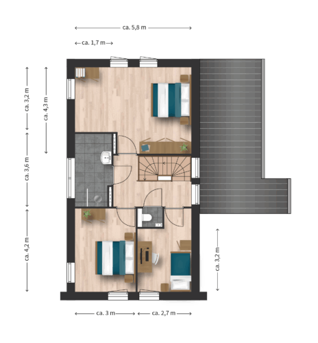 Plattegrond_VS2sp-Eerste-verdieping