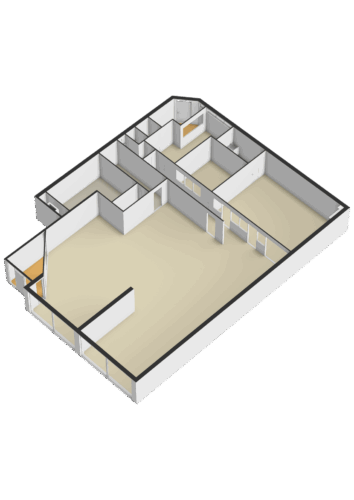 201_Begane grond - 3D